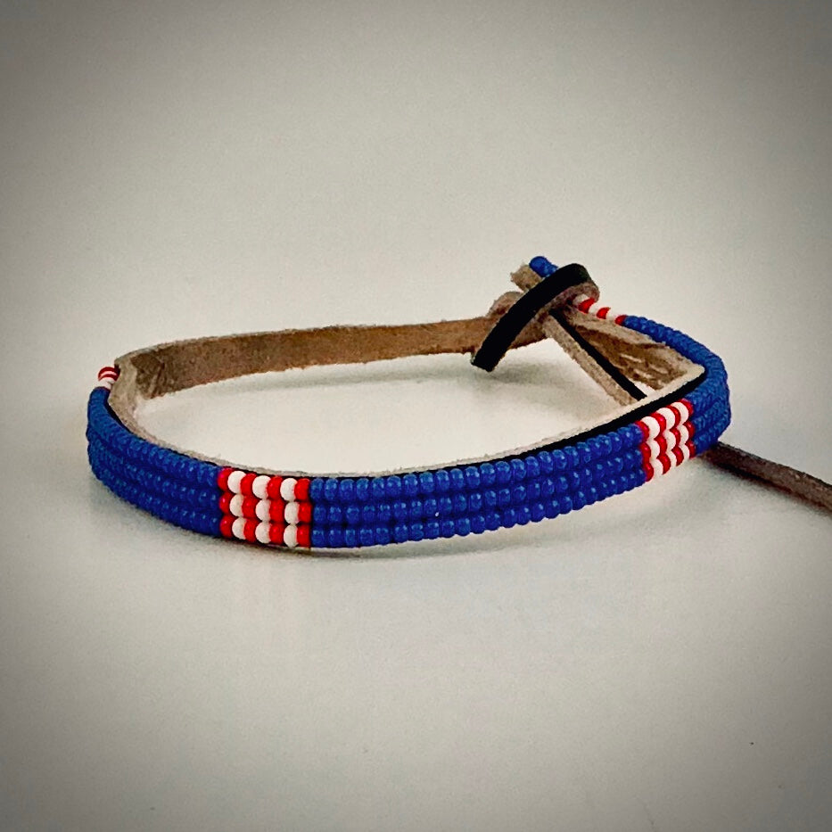 Armband blue/white&red