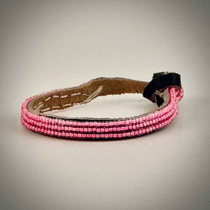 Armband one color pink