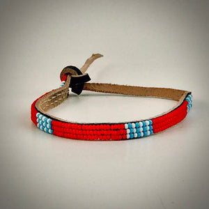 Armband red/white& blue