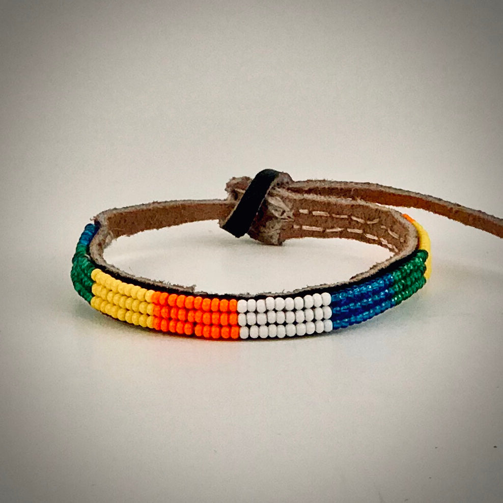 Armband rainbow colors / metallic