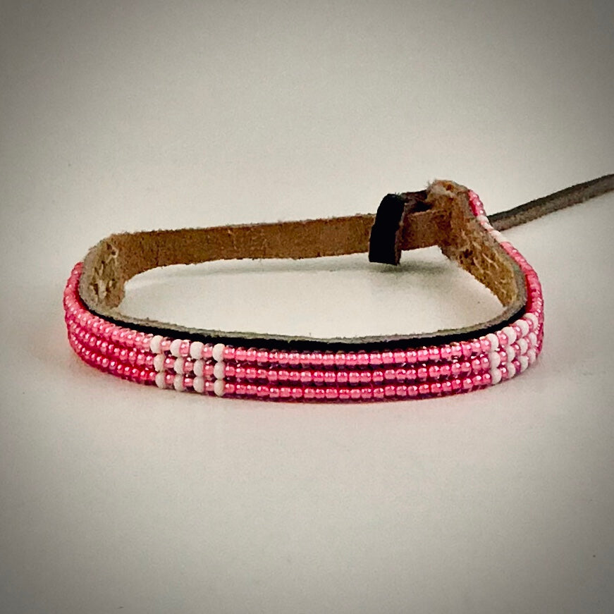 Armband pink/white&pink