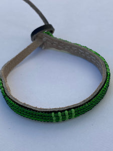 Armband metallic green/light green&metallic green